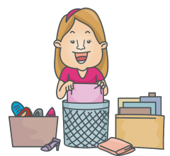 yard sales to declutter